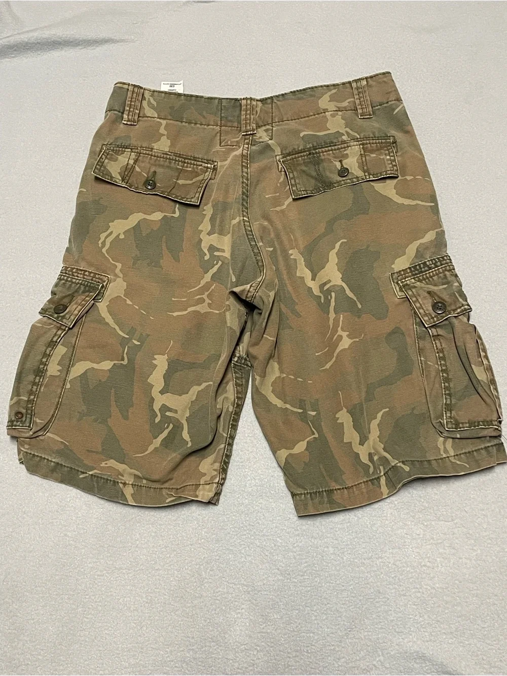 Signature by Levi Strauss Men's Camo Cargo Shorts Size 32